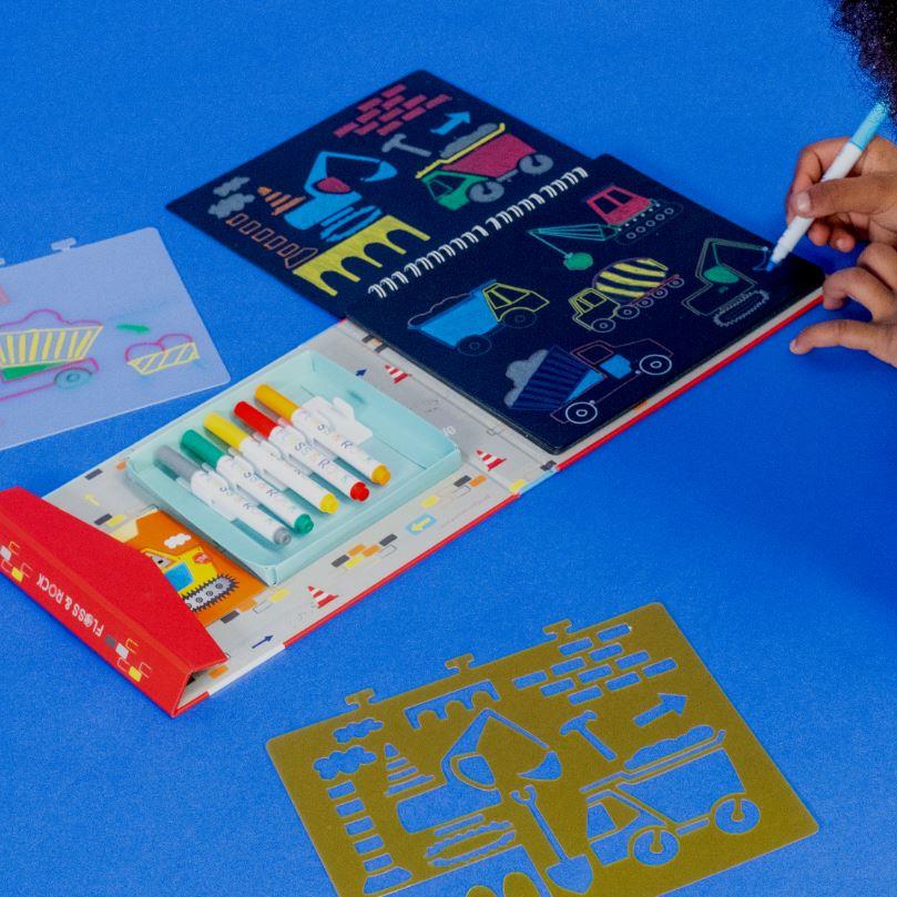 Floss & Rock Chalk Board Eskiz Kitabı / Constuctıon