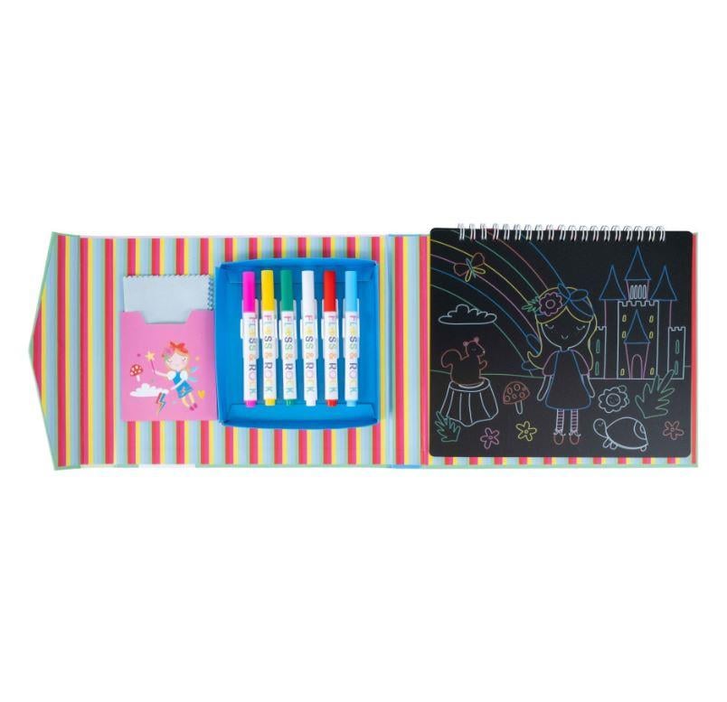 Floss & Rock Chalk Board Eskiz Kitabı / Rainbow Fairy