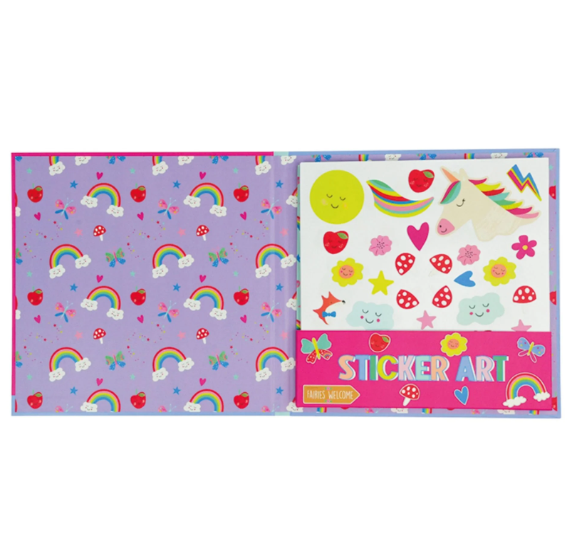 Floss & Rock Kokulu Sticker Aktivite Kitabı- Rainbow Fairy