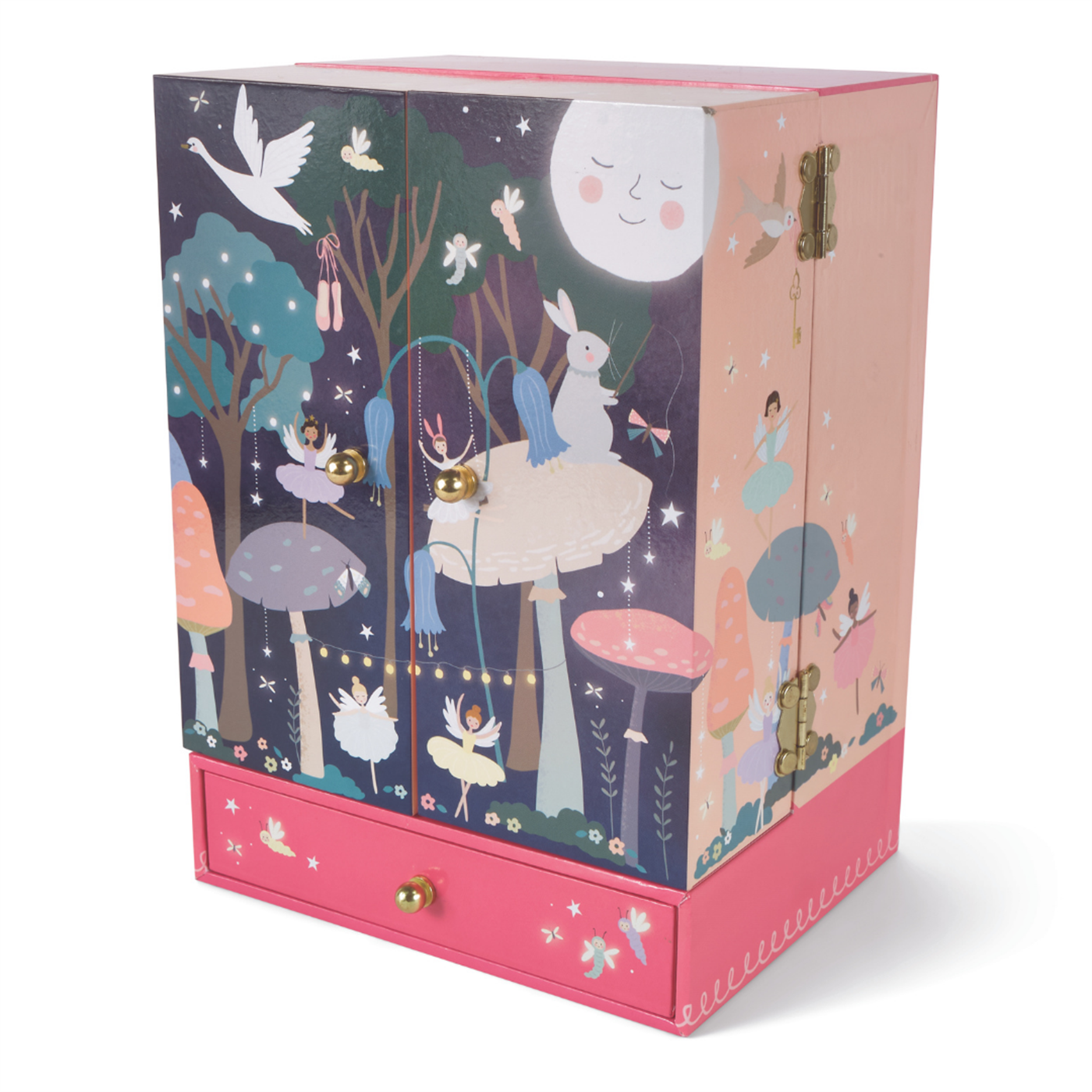 Floss & Rock Müzikli Gardırop Mücevher Kutusu/ Enchhanted