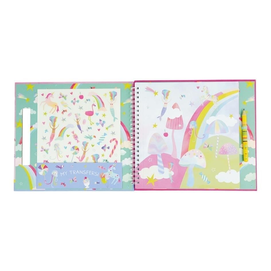 Floss & Rock Transfer Fun Aktivite Kitabı / Fantasy