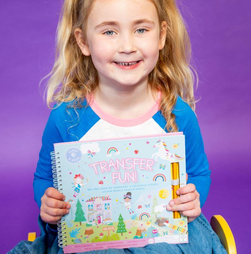 Floss & Rock Transfer Fun Aktivite Kitabı / Enchanted