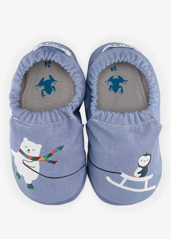 Hopfrög Barefoot Patik Buddy Buddy Kot Mavi