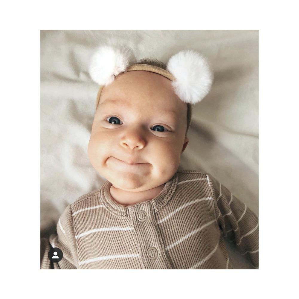 İpobomi Bunny Saç Bandı Beyaz