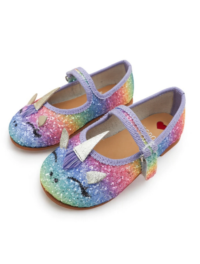 İpobomi Sparkle Tabanlı Babet Unicorn