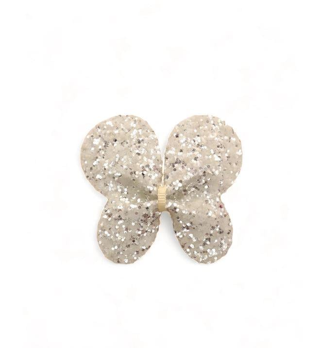 İpobomi Toka Shiny Butterfly Beyaz