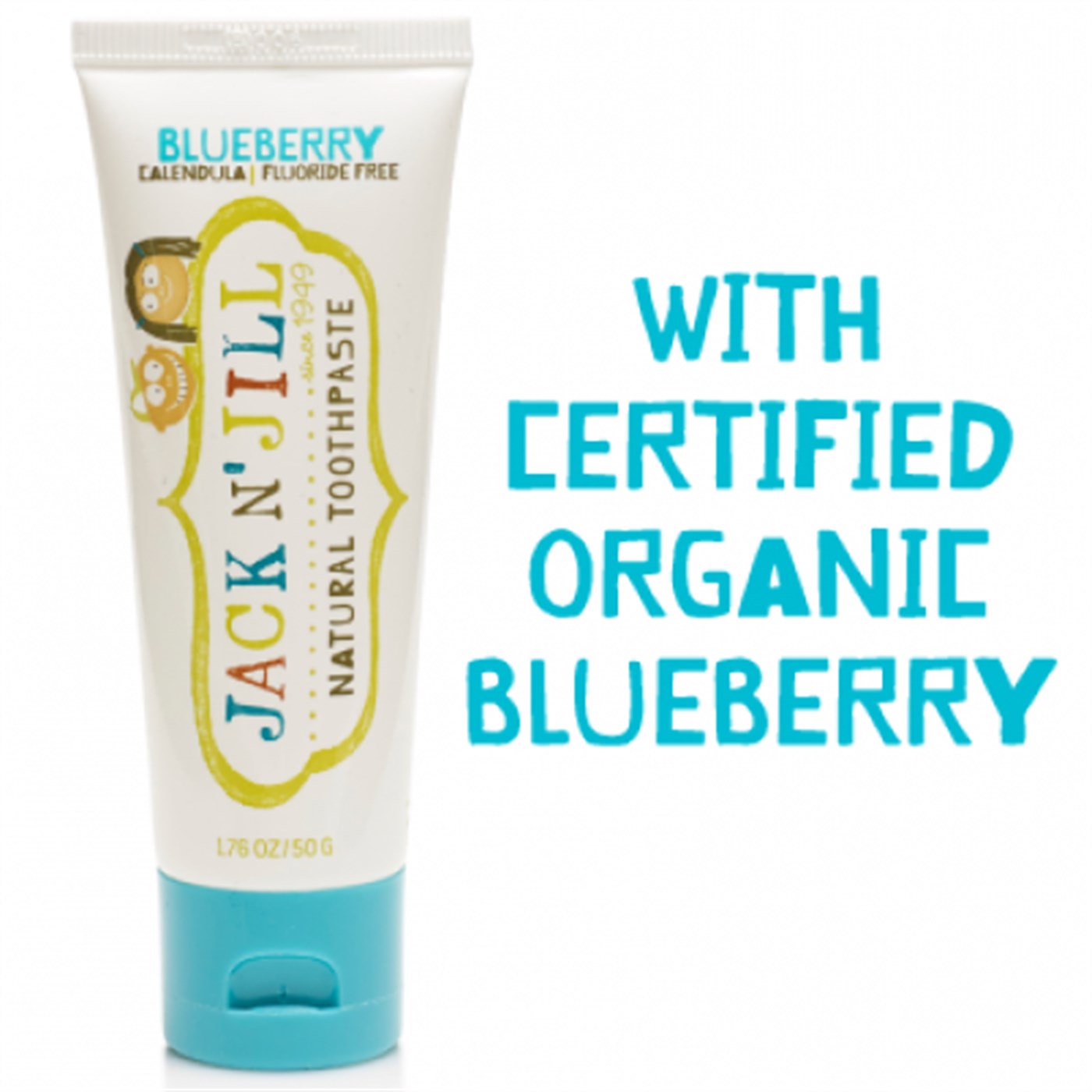 Jack N Jill Doğal Diş Macunu blueberry