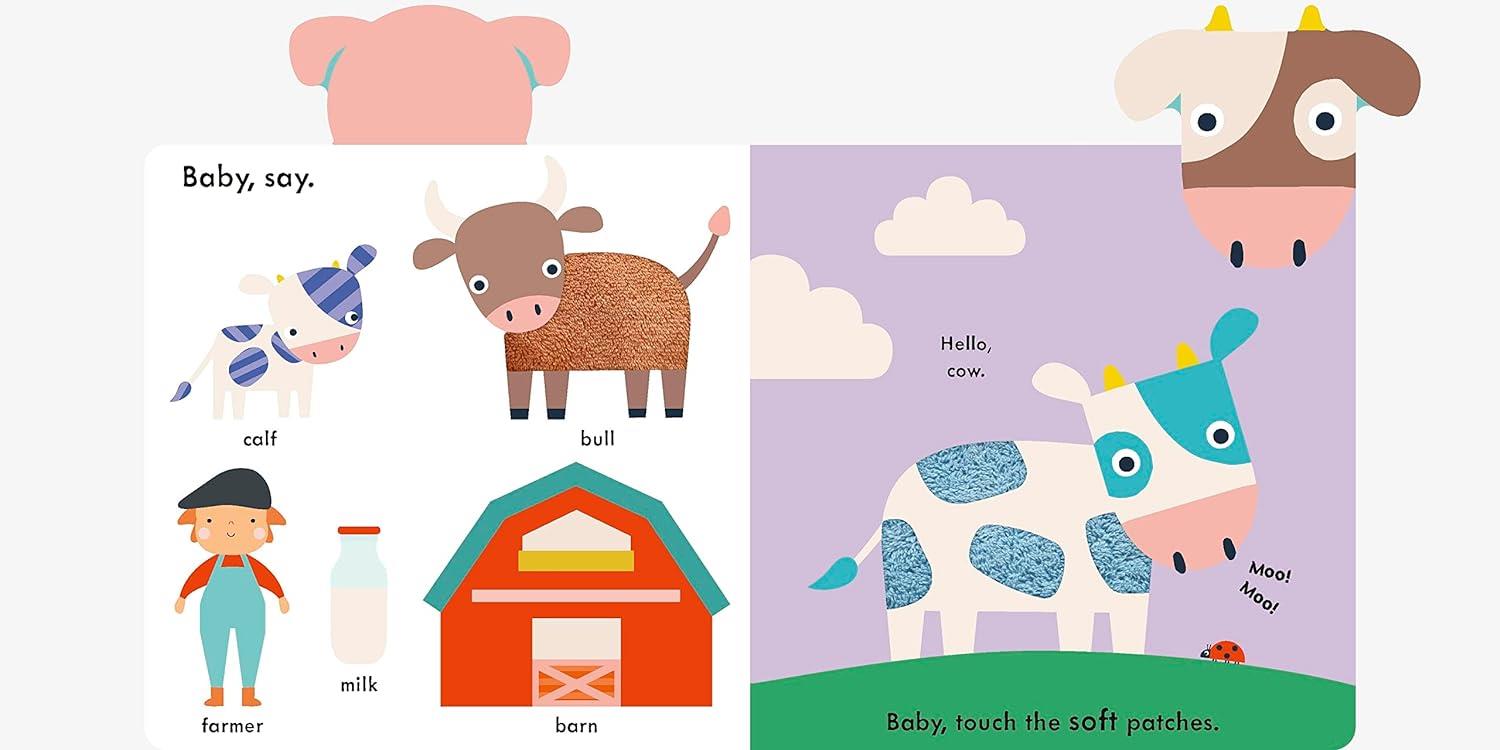Ladybird - BABY TOUCH - FARM ANIMALS
