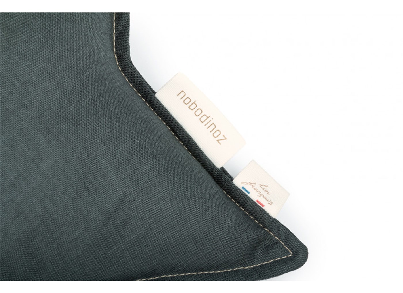 Lin Francais Yıldız Yastık,Green Blue