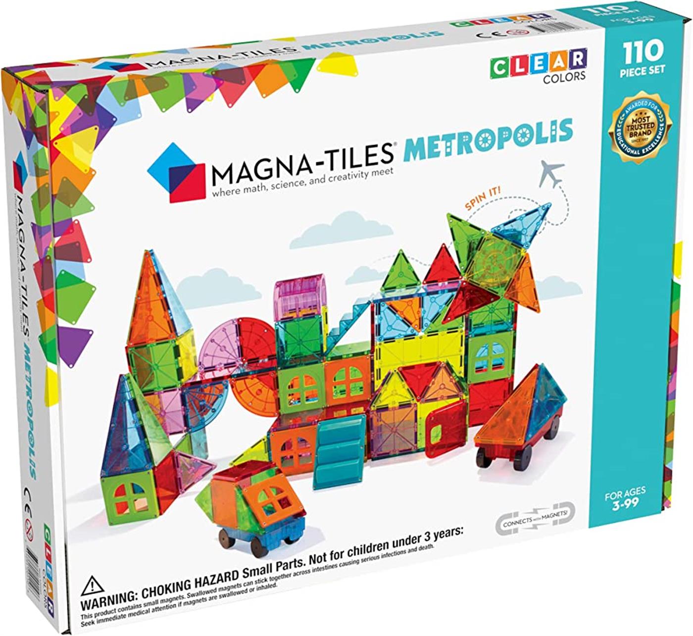 Magna-Tiles Metropolis 110 parça