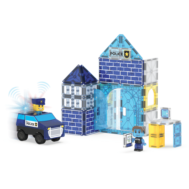 Magna - Tiles Police Station - 35 Parça