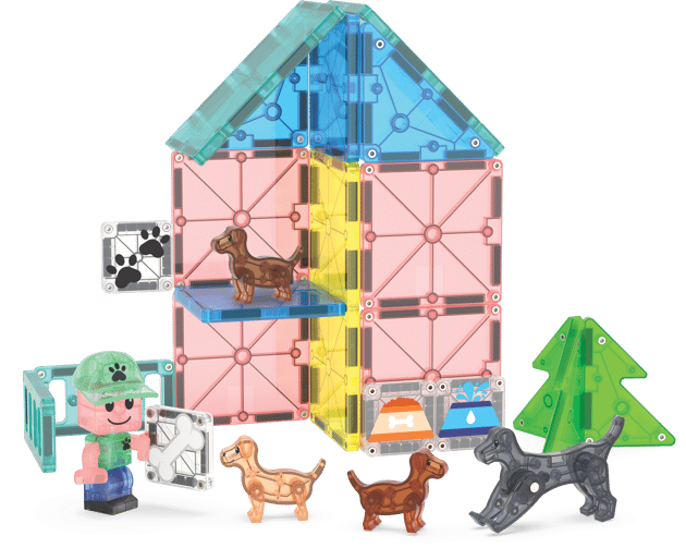 Magna-Tiles Puppy Park - 27 Parça