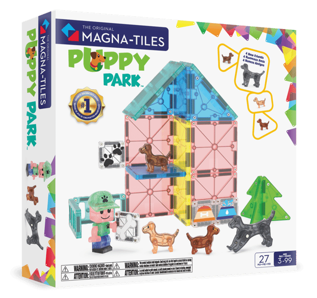 Magna-Tiles Puppy Park - 27 Parça