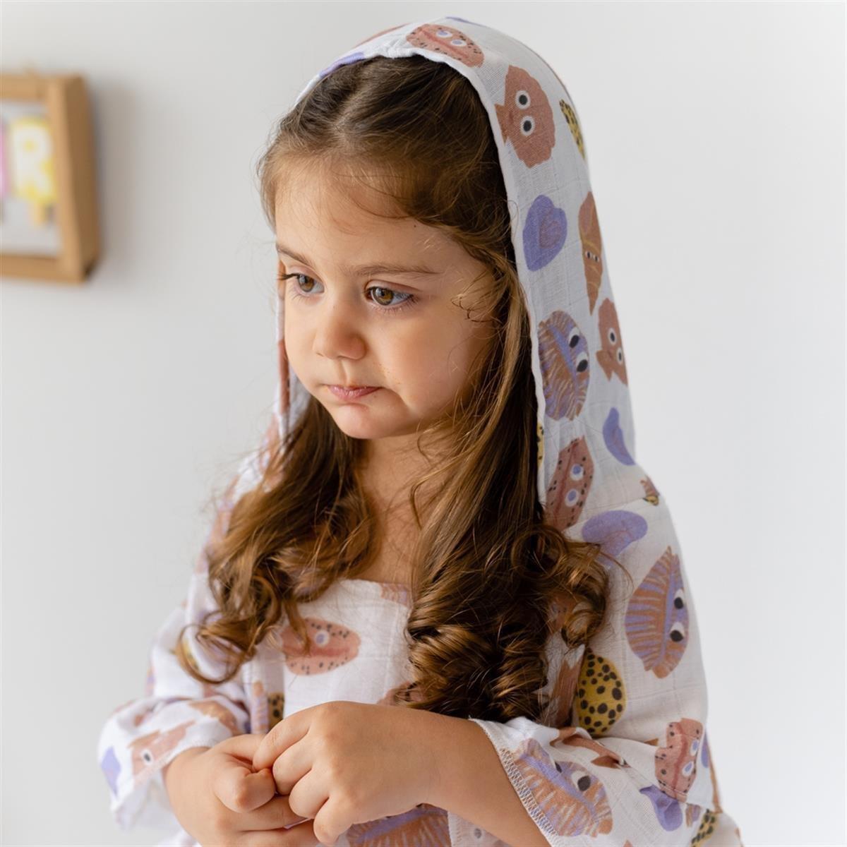 Mama Yoyo Müslin Panço - Shell STD