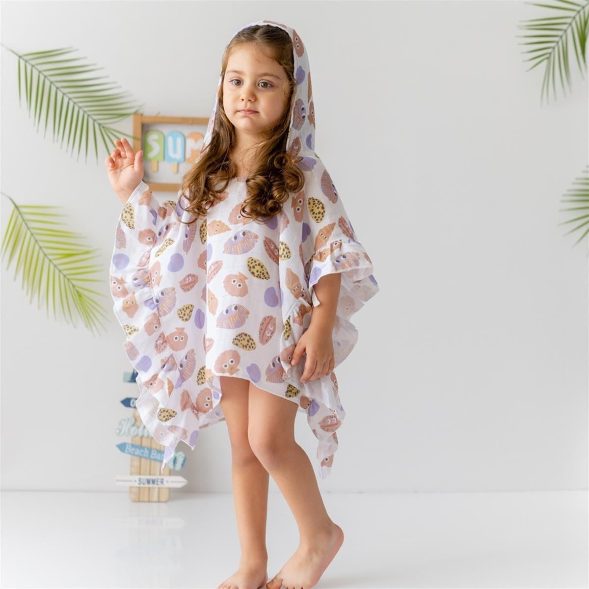 Mama Yoyo Müslin Panço - Shell STD