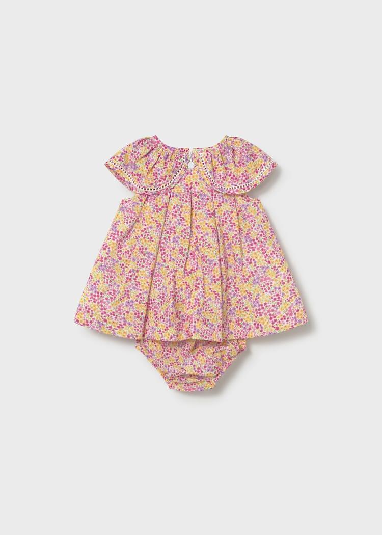 Mayoral Flower Elbise Pembe