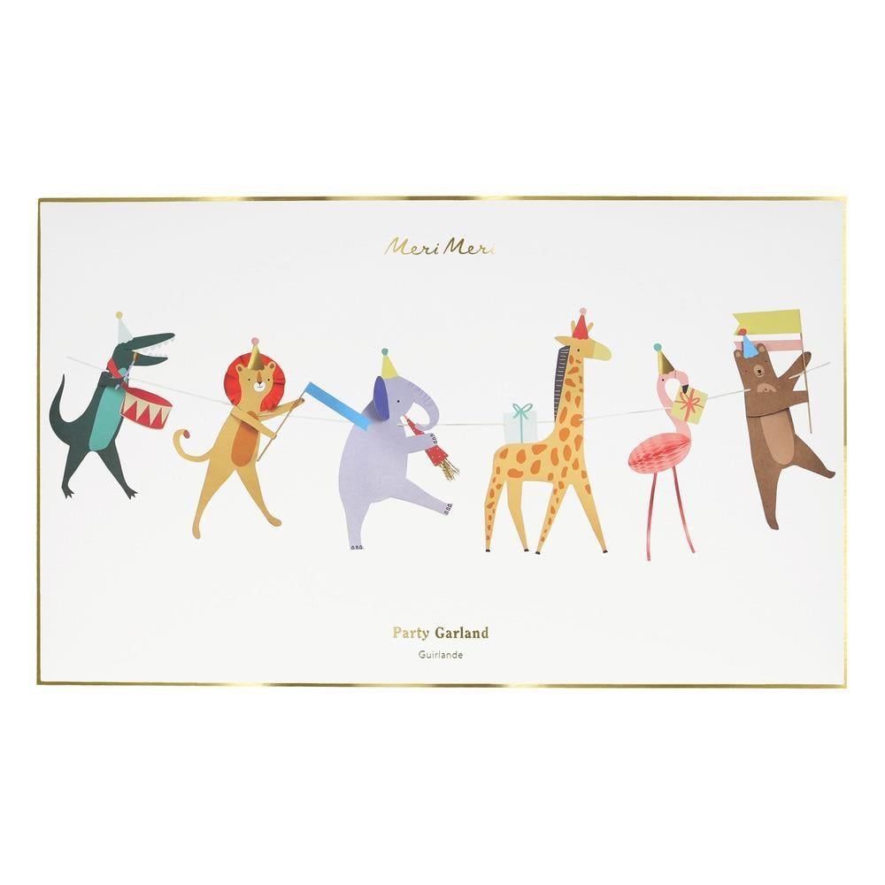 Meri Meri - Animal Parade Garland - Hayvan Geçit Töreni Asılan Süs