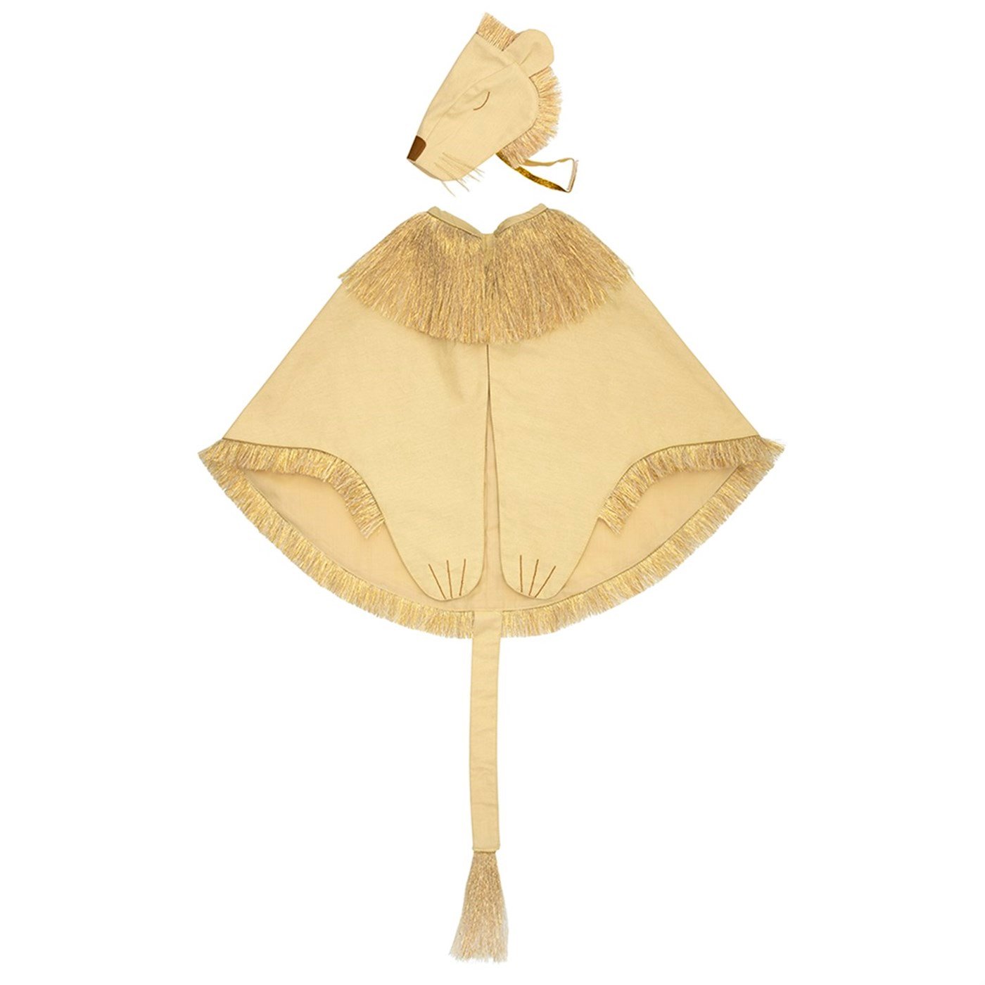 Meri Meri - Lion Cape Dress-Up - Pelerinli Aslan Kostümü