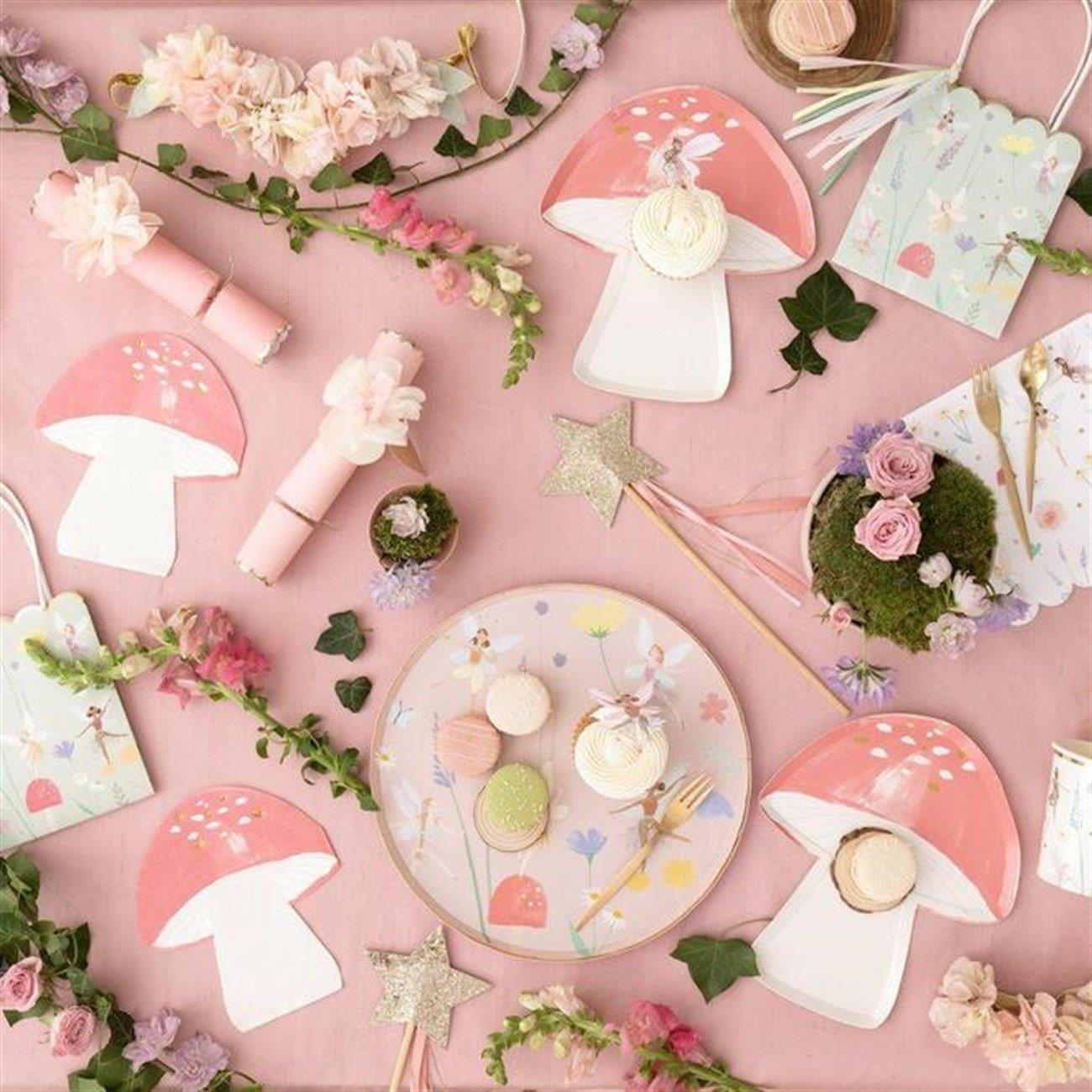 Meri Meri - Fairy Plates - Peri Kızı Tabak - L - 8li