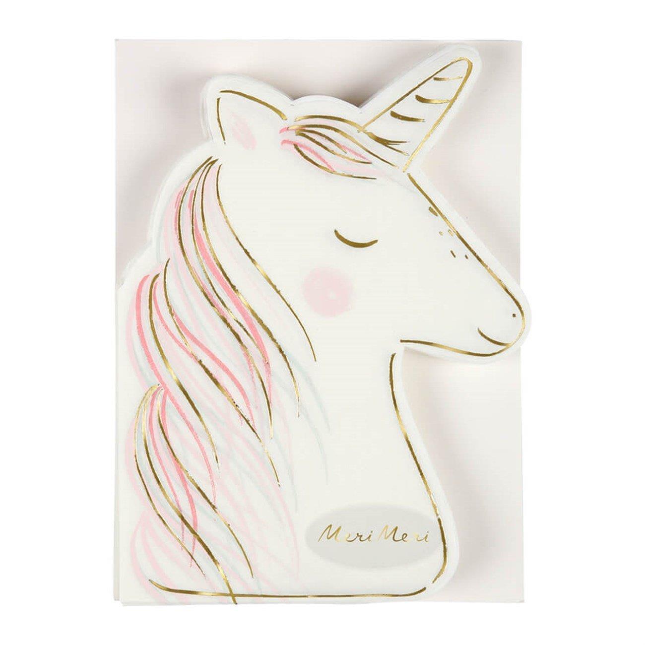 Meri Meri - Magical Unicorn Napkins - Unicorn Peçete - L