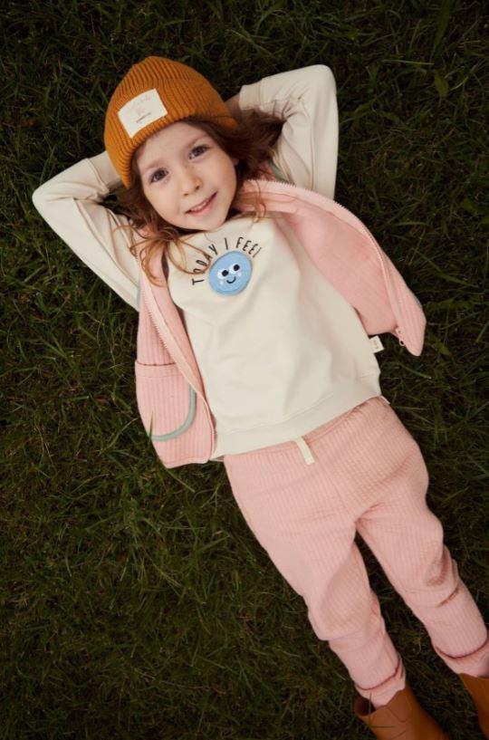 Miela Kids Kapitone Pantolon - Somon STD