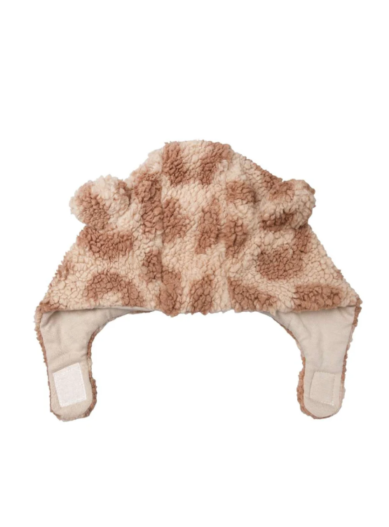 Miela Kids Kulaklı Peluş Bere Leopar