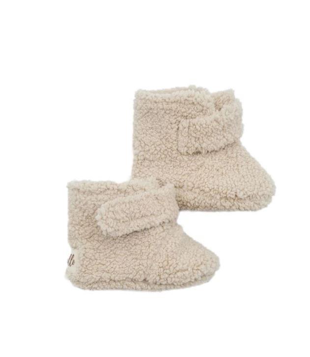 Miela Kids Peluş Patik Bej