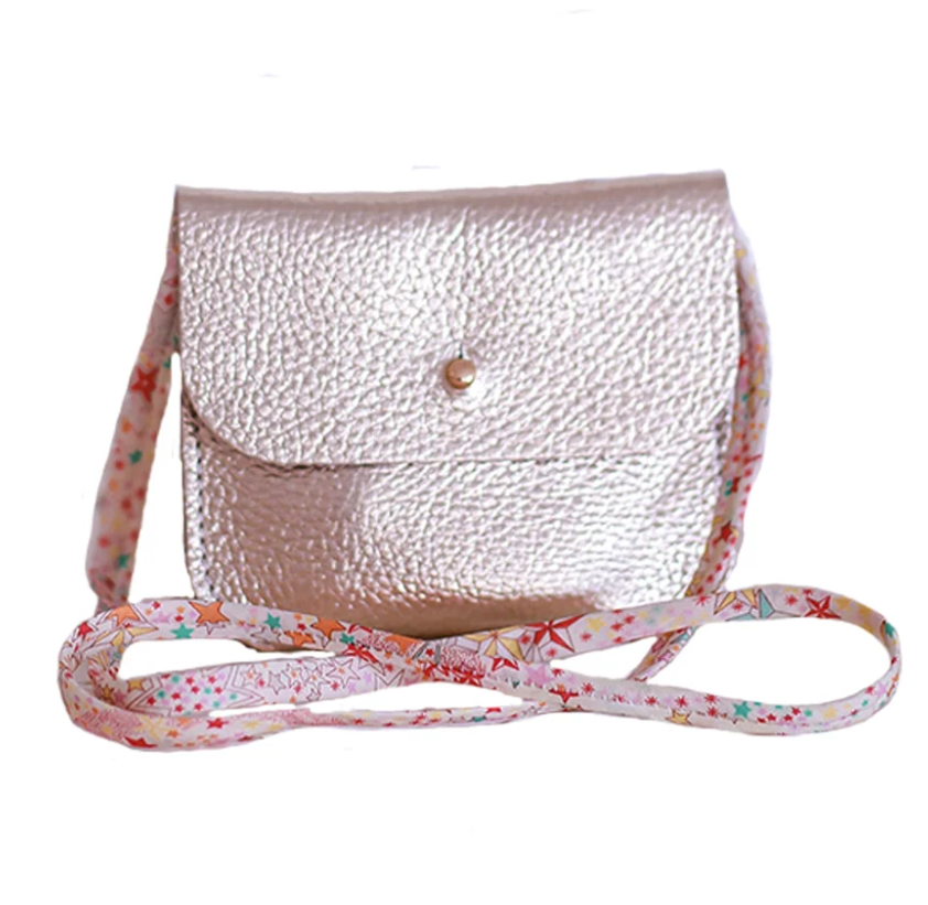 Mini & Kids Mini Deri Çanta Gold