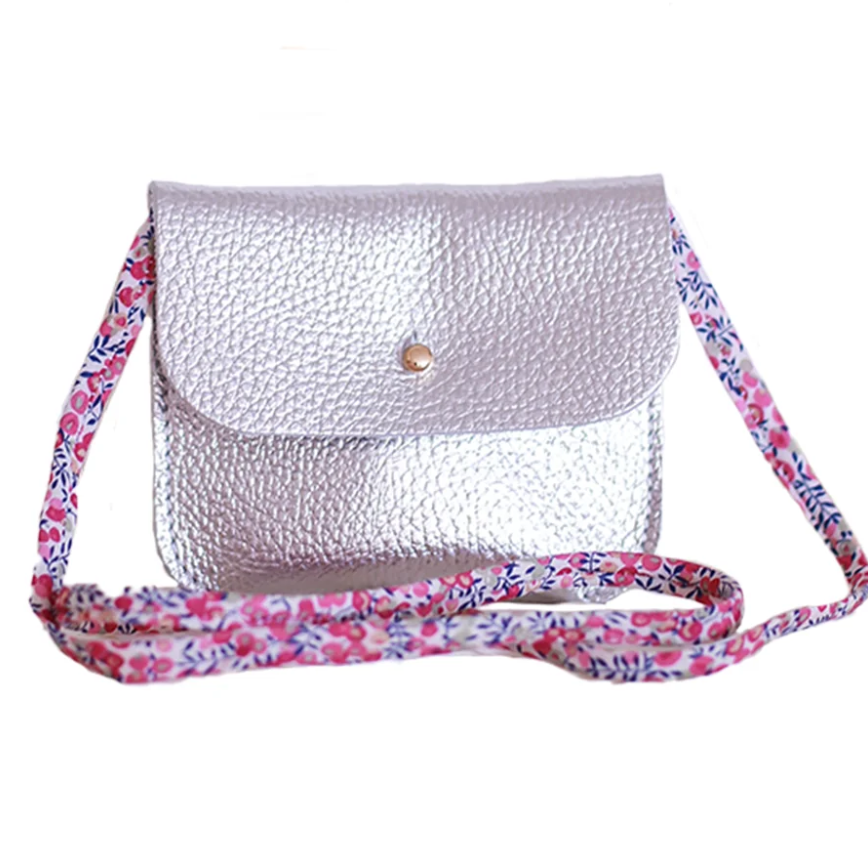 Mini & Kids Mini Deri Çanta Silver