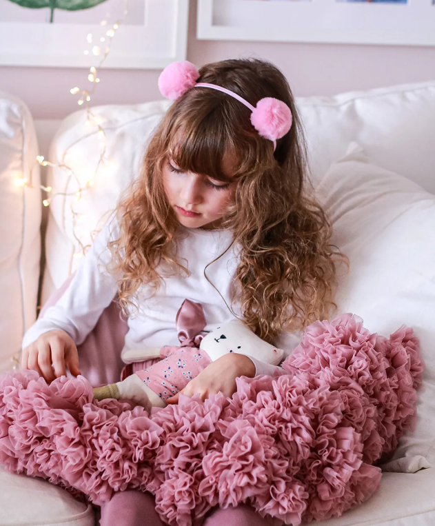 Mini & Kids Mini PonPon Taç Pembe