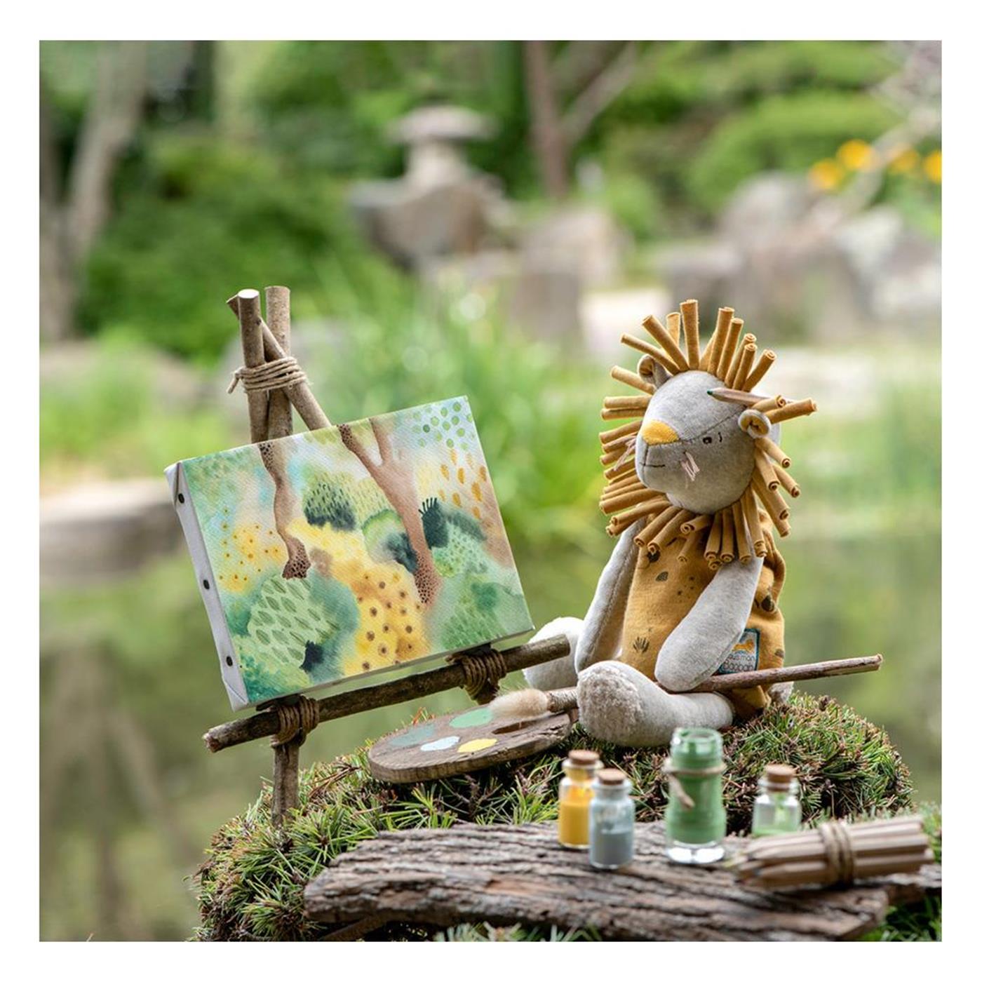 Moulin Roty Bez Oyuncak - Aslan