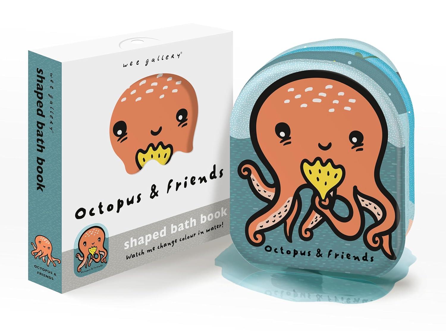 Octopus and Friends - Shaped Bath Book