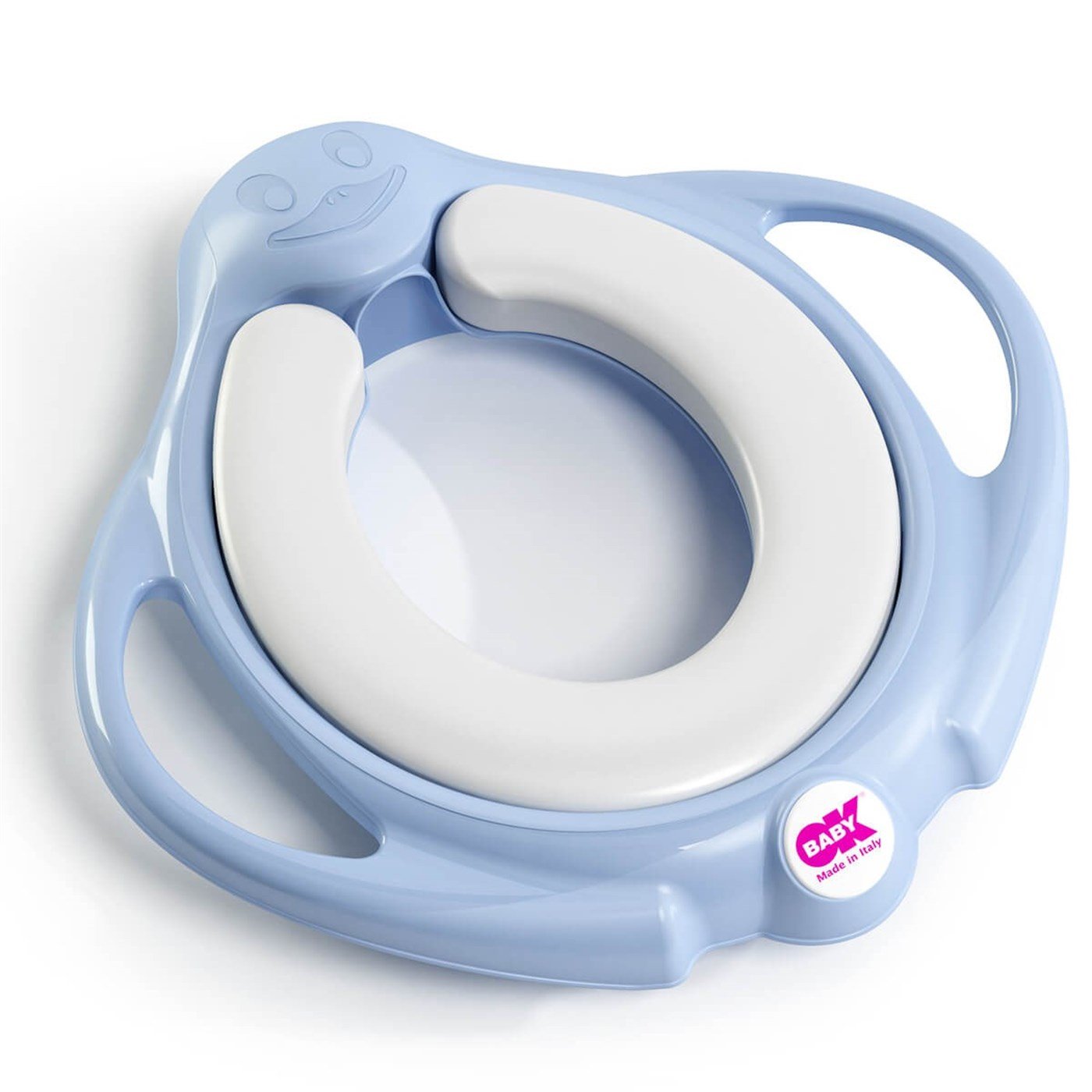 Okbaby Pinguo Soft Klozet Adaptörü / Mavi