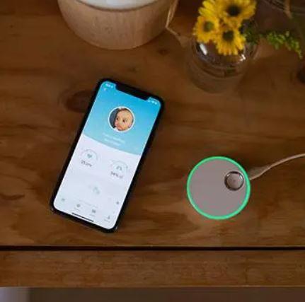 Owlet Smart Sock / Akıllı Çorap Gül Kurusu