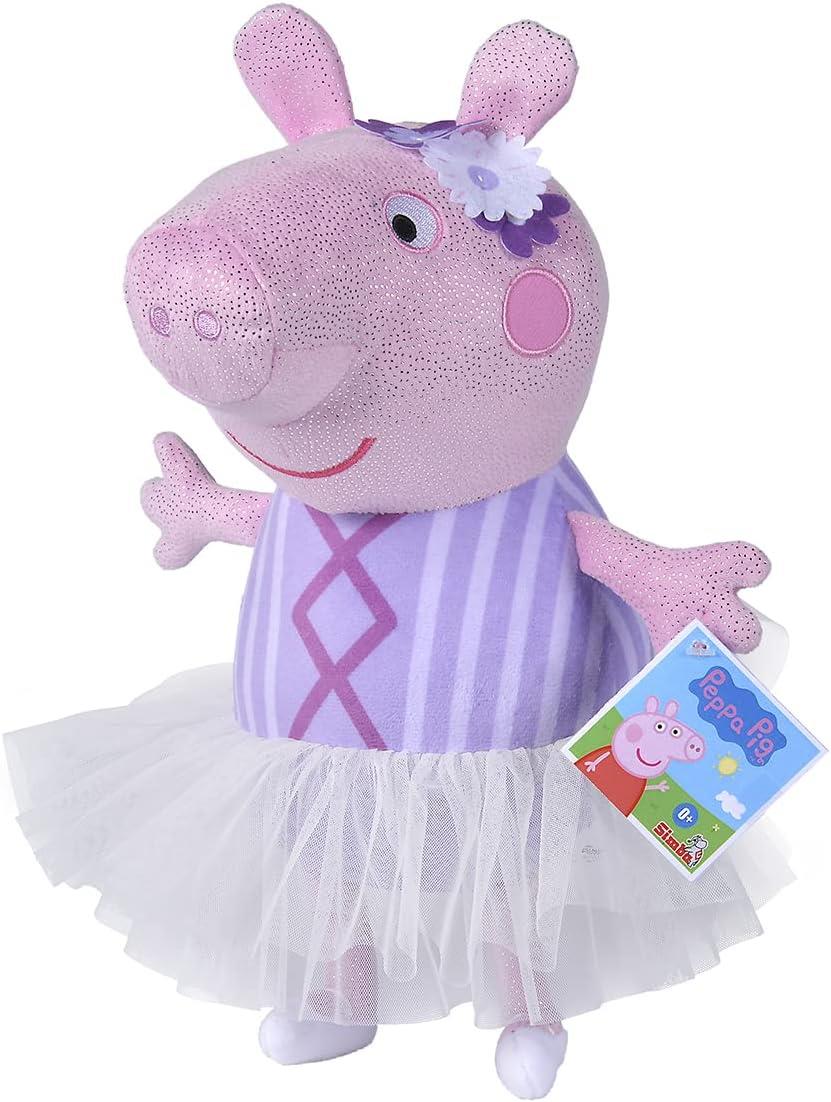 Peppa Pig Balerin, 22 Cm, Peluş Oyuncak