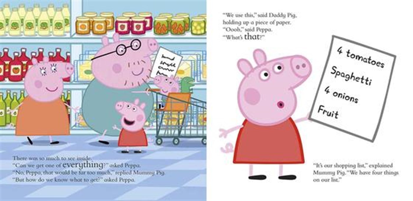 Peppa Pig: Lets Go Shopping Peppa