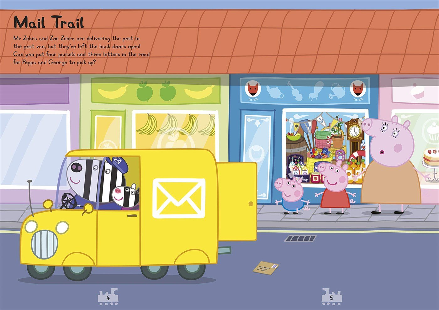 Peppa Pig: On the Move! Sticker Activity