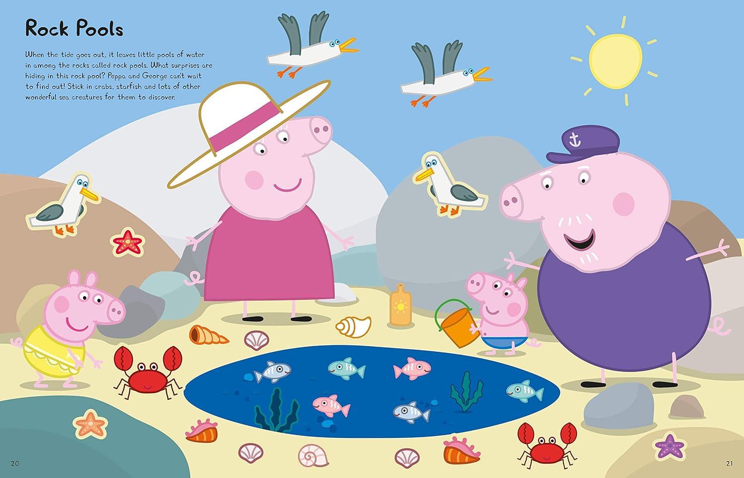 Peppa Pig: Peppa Loves Animals Sticker Book