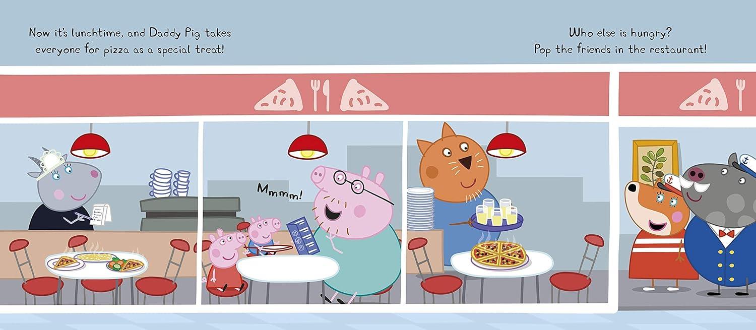 PEPPA PIG - PEPPAS BEST DAY EVER MAGNET BOOK