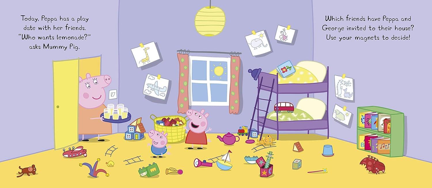 PEPPA PIG - PEPPAS BEST DAY EVER MAGNET BOOK