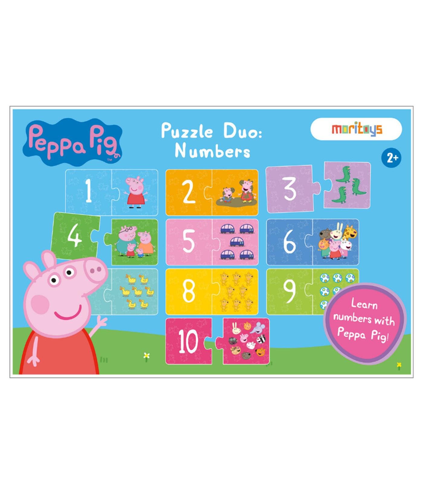 Peppa Pig- Puzzel Duo: Numbers