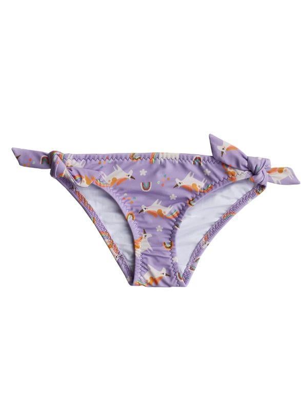 Ruffle Bikini Set - Rainbow Unicorn Lilac STD