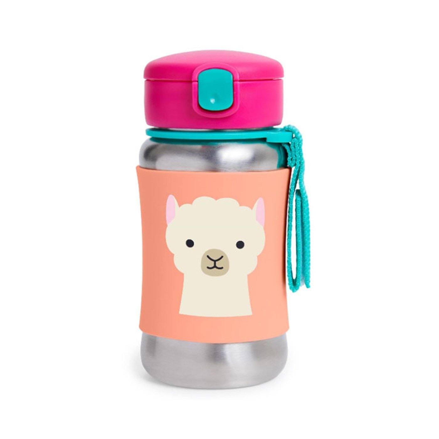 Skip Hop Lama Pipetli Çelik Suluk