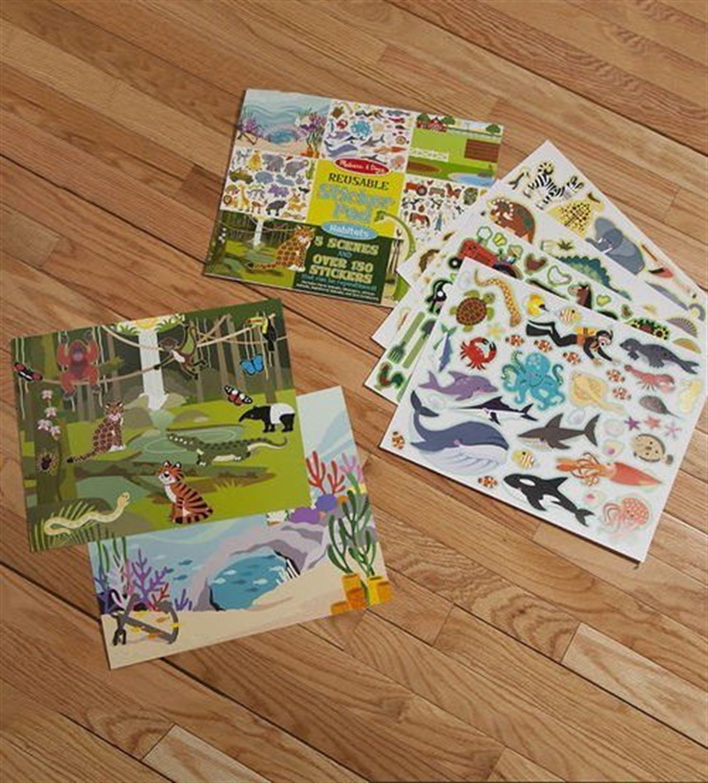 Tak Çıkar Çıkartma Kitabı - Hayvanlar