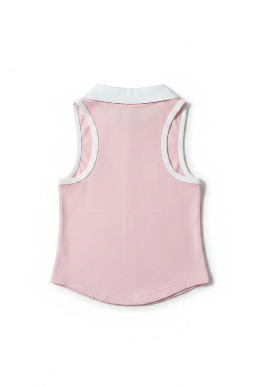 Tennis Club Kız Çocuk Fermuarlı Spor Üst - Candy Pink STD