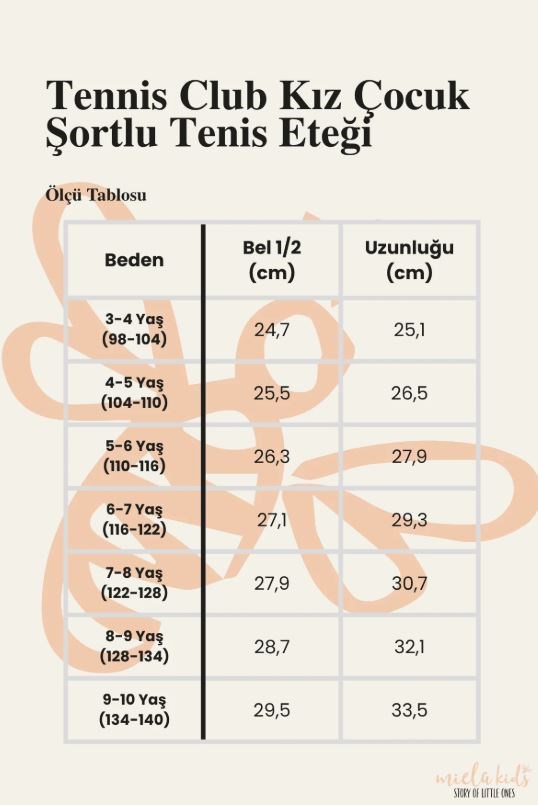 Tennis Club Kız Çocuk Şortlu Tenis Eteği STD