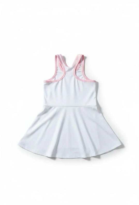 Tennis Club Kız Çocuk Tenis Elbisesi Beyaz