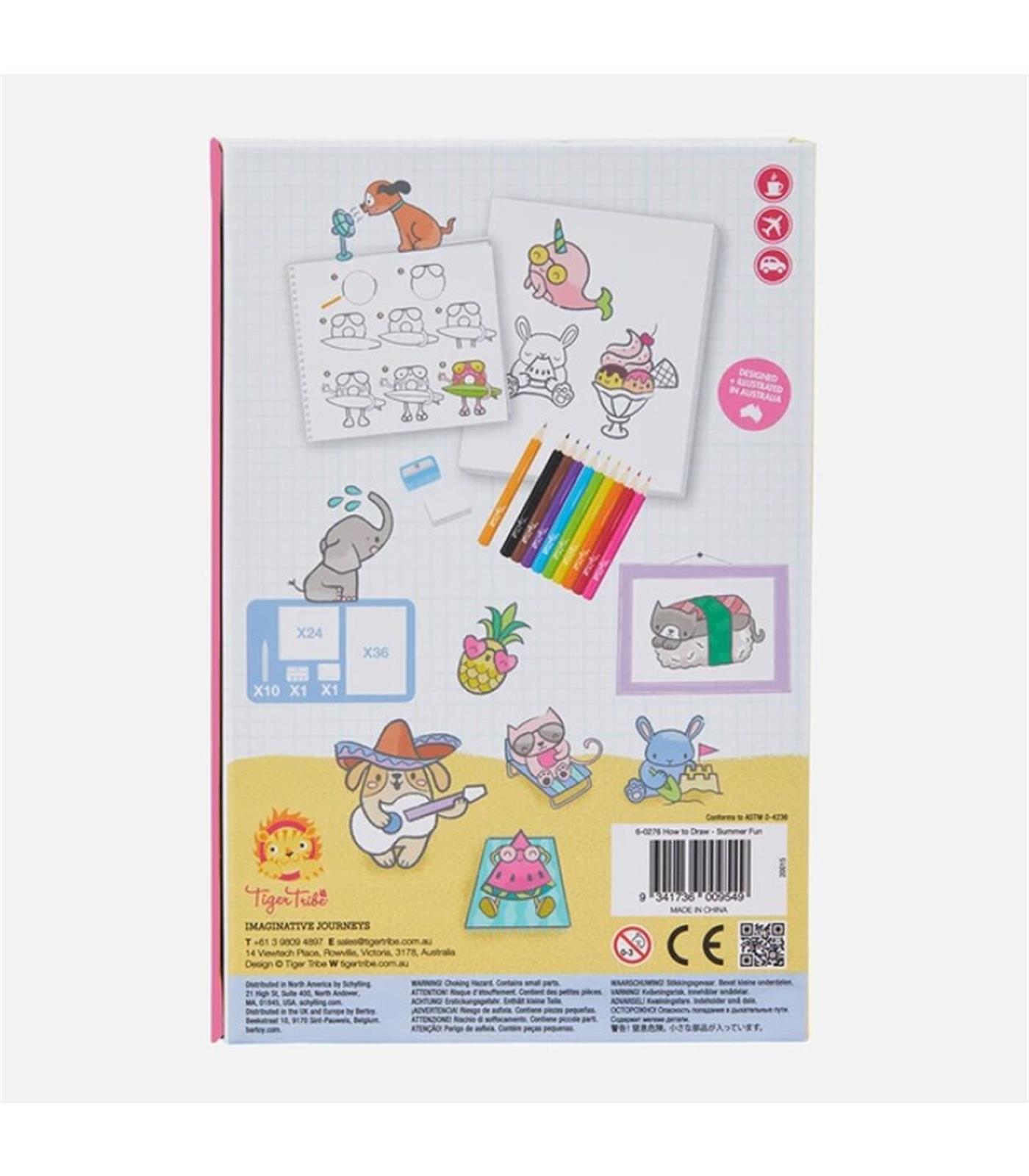 Tiger Tribe Resim Nasıl Çizilir? - Summer Fun