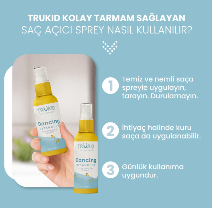 Trukid Dancing Detangler Saç Açıcı Sprey