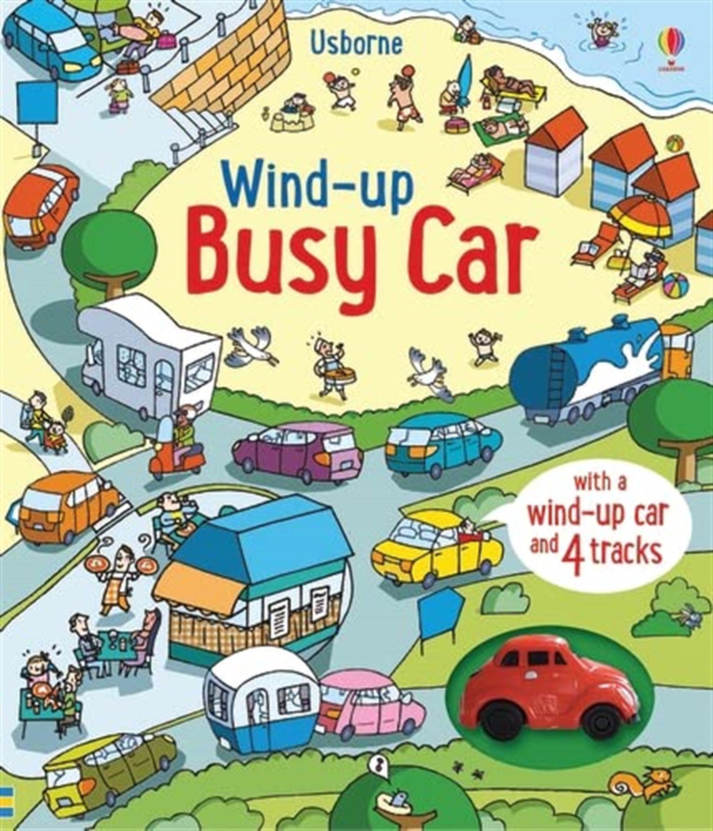 USB - Wind-Up Busy Car